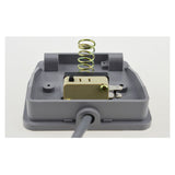 250V Footswitch Foot Momentary Control Switch Electric Power Pedal SPDT Grey