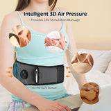 Electric Heating Waist Massager Air Pressure High Frequency Vibration Waist Belt Lower Back Support Brace Body Pain Relief