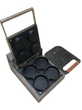 220V 4pcs Electric Pizza Baking Furnace Machine Multifunctional Electric Scones Roasted Eggs Frying Machine Oven EU/AU/UK