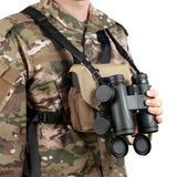 Eyeskey Universal Binocular Bag/Case with Harness Durable Portable Binoculars Camera Chest Pack Bag for Hiking Hunting