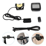 1 Set Luminous Bike Speedometer Portable Bike Computer Waterproof Speedometer