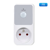 PIR Sensor Socket Lamp Holder 110-240V PIR Infrared Detection 120° Degree Wide Angle Automatic Induction PC Flame Retardant Safe