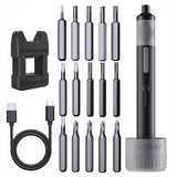 Miniature Combination 18-in-1 Electric Screwdriver Kit Rechargeable  Mobile Computer Home Appliance Repair Tool Screw Driver