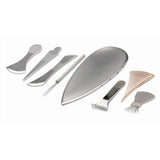 9Pc/Lot Stainless Steel Gua Sha Scraper Physical Therapy Fascia Knife Myofascial Release IASTM Tools