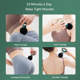 Mini Fascia Gun Muscle Relaxation Massager Multi-function Fitness Muscle Membrane Machine Professional Muscle Membrane Gun