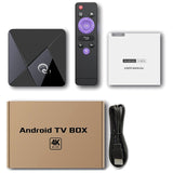 Q1 MINI Smart TV BOX Android 9.0 Youtube 2GB 16GB RK3328 Quad Core 2.4GHz WIFI 4K Google Play Android TV Box EU Plug
