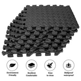 24 Pack Exercise Mat,Eva Foam Gym Mat,Flooring Mats For Gym Equipment,Exercising,Yoga,Camping,Kids,Playroom