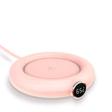 Cup Heating Pad USB DC 5V Constant Temperature Warm Coaster 3 Gear Digital Display Adjustment Timing Heater for Coffee Milk Tea