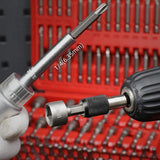 208-Piece Screwdriver Bit Set, Chrome Vanadium Steel Safety Bit Set, Torx Screwdriver
