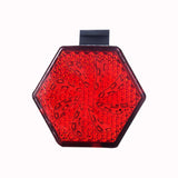 USB Charging LED Ride Warning Light Flare Emergency Road Disc Safety Light Flashing Roadside Beacon Tool US Bicycle Lights