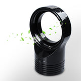 Hot Fashion Mini Bladeless Fan Sleeping Electric Cooling Super Quiet Two Speed Air Fans for Home Students factory price