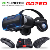 G02ED VR shinecon 8.0 Standard edition and headset version virtual reality 3D VR glasses headset helmets Optional controlle