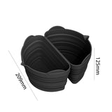 2pcs Slow Cooker Divider Liner Crockpot Leakproof Reusable Silicone Crockpot Divider Fit 8/6 Qt Dishwasher Safe Cooking
