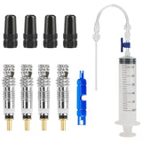Dropship-Bicycle Tubeless Sealant Injector Injector And Presta Valve Core Removal Tool For Stans No Tubes Sealant&amp;Other Sealants