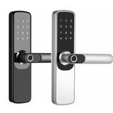 TUYA APP Fingerprint Password Smart Lock IC-Card Security Door Electronic Small Lock 6068 Lock Suit Door Thickness 2.5-7CM