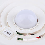 12V RV Ceiling Fan Roof Vent with LED Light for Camper Trailer Motorhome