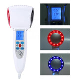 Face Care Device Hot Cold Hammer Cryotherapy Blue Photon Acne Treatment Lifting Rejuvenation Facial Machine Skin Beauty Massager