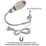 Super Bright 12/18 LED Sewing Machine Light Multifunctional Flexible Industrial Work light Lamp for Workbench Lathe Drill Press