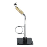 Portable Fly Tying Vise with Base Travel Metal Hook Binding Tool Rotary C-clamp Fish Tackle Kit