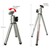 Webcam Tripod Retractable Adjustable Tripod With 1/4 Inch Thread Tripods With Logitech C920/C920E/C925e/C930 360 Degree Rotation