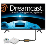 Portable HD-Link Durable ABS 1080P Plug And Play Game Console Converter Accessories Video Audio for  Adapter Cable For Dreamcast