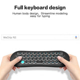 2.4G Wireless Keyboard Air Mouse Smart Remote Control for Android TV Box PC Rechargeble Fly Air Mouse Mini Wireless Keyboards