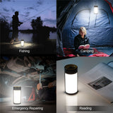 USB Charging LED Camping Lamp 1800mAh Waterproof Lightweight Five Models Outdoor Fishing Home Emergency Hanging Lantern Light