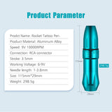 Rocket Tattoo Pen Machine Set Tattoo Kit Tattoo Power Supply Touch Screen TP-5 Rocket Tattoo Machine Pen Tattoo Power Supply