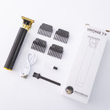 Household Hairdresser Oil Head Electric Scissors T9 Double Buddha Carving Small Push