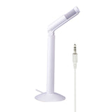 Microphone 3.5mm Plug Condenser Microphone Noise Canceling Microphones For Computer For Video Conference Net Meeting