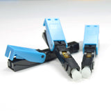 Free Shipping 0.3dB SC UPC Fiber Optic Fast Connector FAST Connector Fiber FTTH Single Mode SM Quick Connector