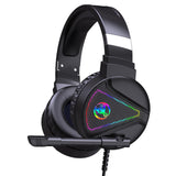 USB Headset Wired Gaming Headphone 3.5mm Jack 7.1 with Microphone RGB LED for PC Notebook Laptop Xbox PS4 Switch Gamer Earphone