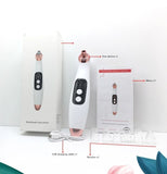 3In1 Blackhead Remover Vacuum Power Scution Shrink Pores with Facial Brush Head Exfoliate Dead Skin Face Cleaner Lifting Massage