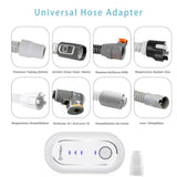 MOYEAH CPAP Cleaner Sanitizer Respiratory Breathing Machine Cleaner Disinfector with Heated Hose Connector For Mask Tubing Cpap