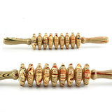 Household whole body multi-purpose massage roller stomach wood nine rounds waist abdomen massage equipment Health Care