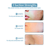 Small Bubble Blackhead Remover Hot Compress Open Pore Hydrating Skin Vacuum Suction Cleaner Face T Zone Nose Deep Cleaning
