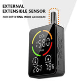 3 in 1 Air Quality Monitor CO2 Detector for CO2 Temperature Humidity NDIR Sensor Carbon Dioxide Meter Concentration Tester