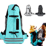 Pet Dog Carrier Bag Backpack Cat Dog Travel Bag Pouch Corgi Bulldog Mesh Backpack For Small Meduim Large Dogs Pet Supplies