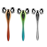 3D Roller Massager Facial Massage Handheld Y Shape Wrinkle Remover Face-Lift Roller 360 Rotate Instrument