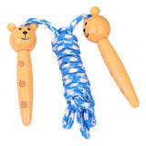 Fitness Sports Jump Ropes Adjustable Jump Rope Kid Cartoon Skipping Rope With Wooden Handle Adults Children Fitness Equipment
