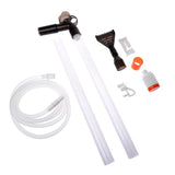 Aquarium Fish Tank Cleaner Quick Release Aquarium Vacuum Siphon Pump Fish Tank Drainer Gravel Cleaner Water Filter