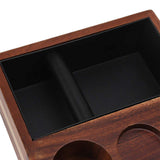 4 in 1 Wooden Coffee Knock Box Wood Coffee Grounds Container Box for Kitchen Canteen Western Restaurant