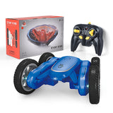 2.4GHz Remote Control Rotating Car, 4WD Headlights Double Sided 360° RC for Boys Girls