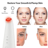 LED Photon Therapy Sonic Vibration Wrinkle Remover Hot Cool Treatment Anti Aging Skin Care Beauty Device Massage Rejuvenation