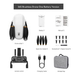 S6S Mini GPS 5G Wifi Drone 4K Professinal Dual HD EIS Camera Light Flow Brushless Folding Quadcopter RC Helicopter Toys