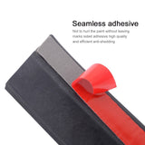 2.5M Universal Car Front Rear Side Bumper Lip Splitter Rubber Protector Body Spoiler Valance Chin Rubber Car Bumper Lip