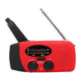 Solar Hand Crank Radio FM/AM/NOAA Multifunction Emergency Radio Portable Solar Radio 3 LED Lights Flashlight Hand Crank Radio