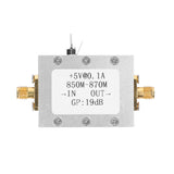 Low Noise 19dB High Gain Radio-Frequency Signal  Amplifier Ham Radio Module with 850-870MHz Working Frequency