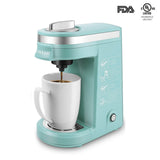 Coffee Machine Portable K-Cup Coffee Maker Capsule Espresso Cafetera Pod Brewer for Single Cup Capsule with 360ml Reservoir