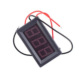 Mini LED Display Digital Voltmeter Panel Volt Voltage Meter Tester Reverse connection protection 12V For Car motorcycle